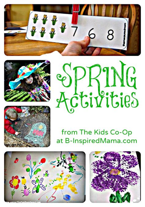 Kids Spring Activities from The Kids Co-Op | B-Inspired Mama