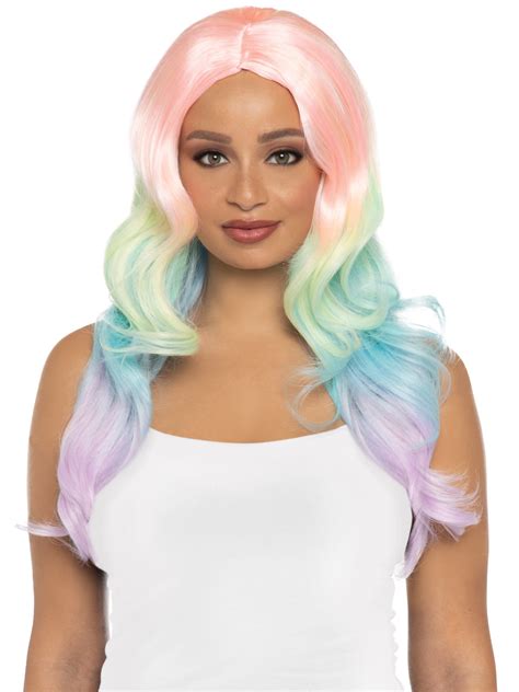 Wonderland Costume Womens Premium Light Pastel Female Adult Halloween Costume Wig Os