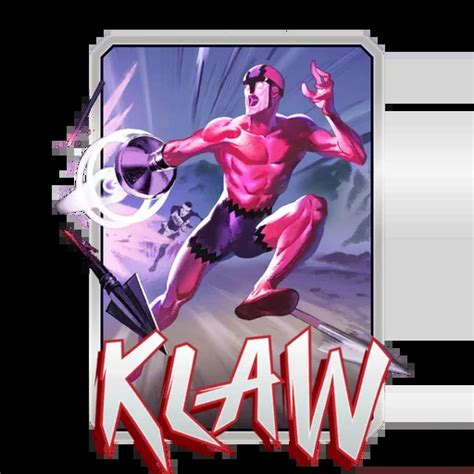 Klaw Marvel Snap Card Untappedgg