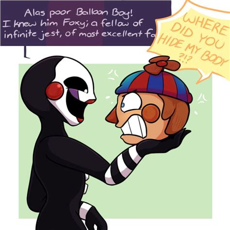 Youre So Mean Puppet Xddd Fnaf Marionette Fnaf Fnaf Memes