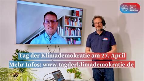 Eckart Von Hirschhausen Und Matthias Quent Im Gespr Ch Ber Klimakrise