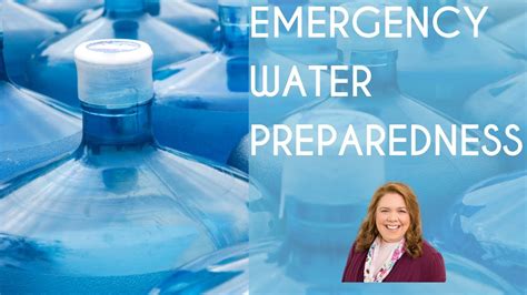 Emergency Water Preparedness How To Make Water Potable Youtube