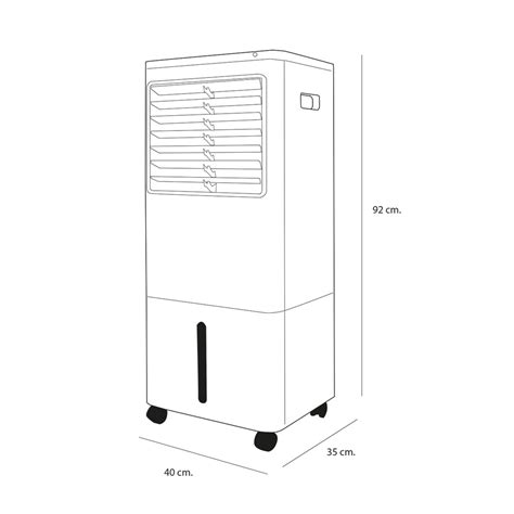 ENFRIADOR DE AIRE DOBLE TURBINA 30 LTS The Home Depot México