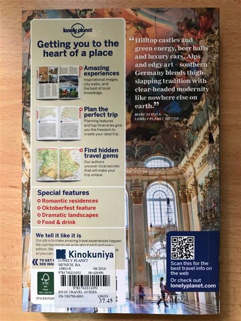 Lonely Planet Munich Bavaria The Black Forest Hobbies Toys