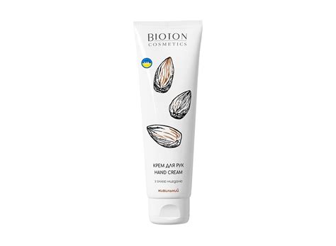 Bioton Cosmetics Hand Cream With Almond Oil Krem do rąk z olejem