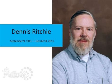 Summmary of Biography of Dennis Ritchie.