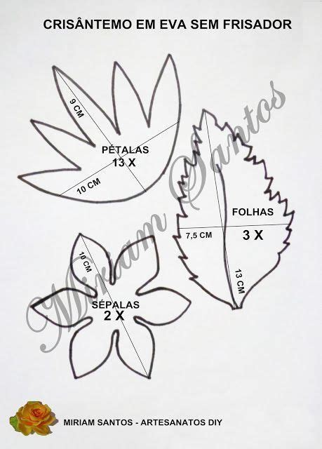 Arte Safira Molde Da Flor Girassol De Eva Sem Frisador C13 Flores