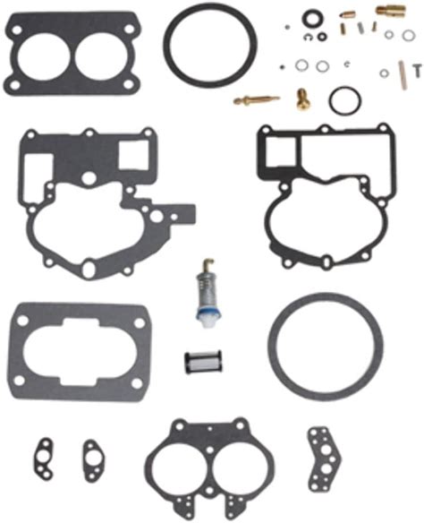 Pro Marine Carburetor Kit Mercarb Mercruiser 3 0l 4 3l 5 0l 5 7l W Bent Accel Pump