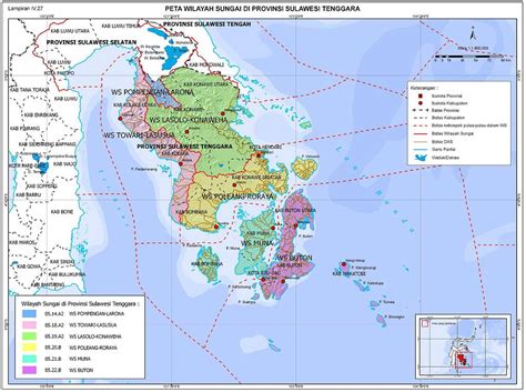 Peta Wilayah Sungai Di Provinsi Sulawesi Tenggara Picryl Public