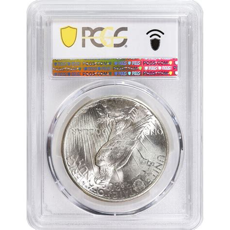 Certified Peace Silver Dollar 1923 S MS65 PCGS Golden Eagle Coins