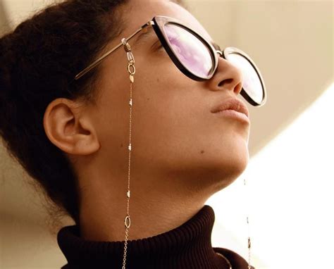 Beaded Glasses Chain Gold Eyeglass Chain For Women Eyeglasses Holder