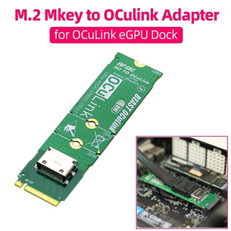 NVME M 2 M Key To OCuLink Adapter For OCULINK GPU Dock Mini PC Laptop