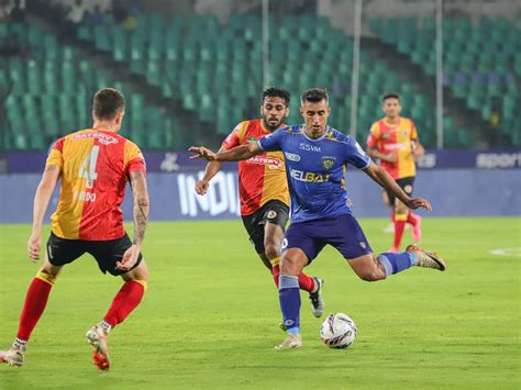 Isl Chennaiyin Fc Earn A Point Vs East Bengal Kerala Blasters Win