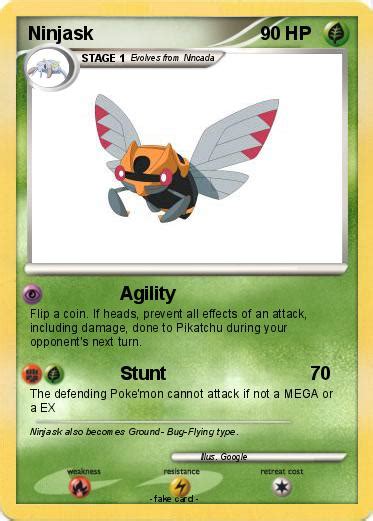 Pokémon Ninjask 61 61 - Agility - My Pokemon Card