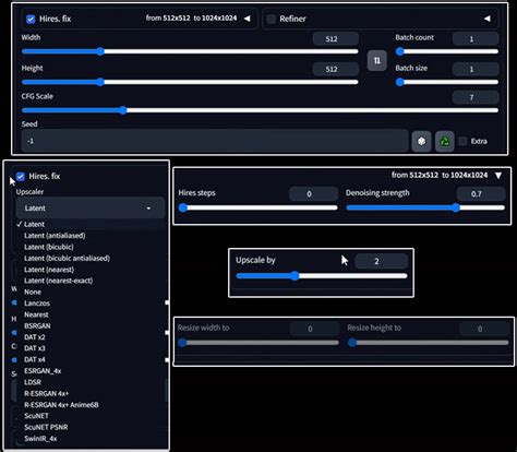 Hires Fix Upscaler