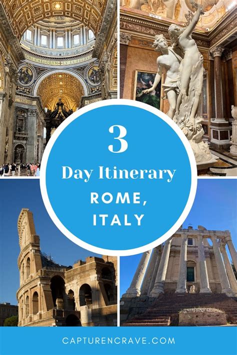 Days In Rome Itinerary Directionally Challenged Traveler Artofit