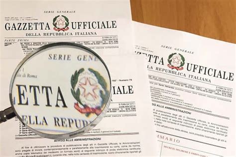 Pubblicata In Gazzetta Ufficiale La Legge Di Conversione Del Decreto