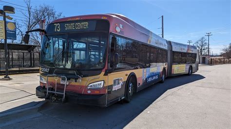 Mdot Mta Maryland New Flyer Xcelsior Xde On Route