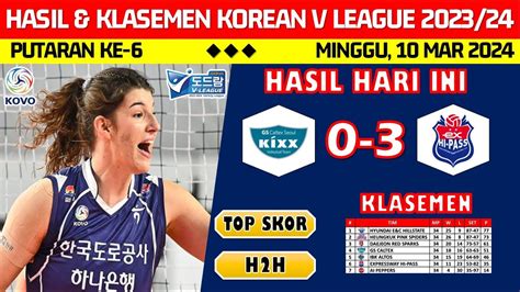 Gs Caltex Dibantai Hipass Hasil Liga Voli Putri Korea Hari Ini Gs