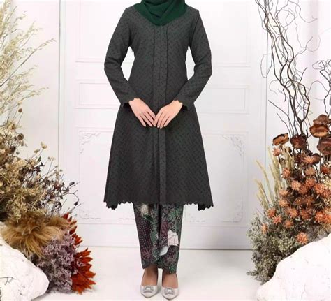 Hijabistahub Kebarung Seroja Womens Fashion Muslimah Fashion Baju