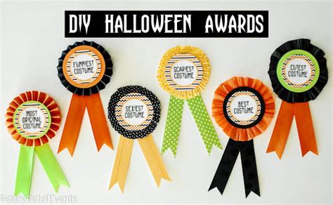 Printable Halloween Costume Awards