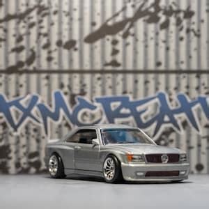 Custom Hot Wheels Mercedes Benz SEC AMG Mattel Etsy