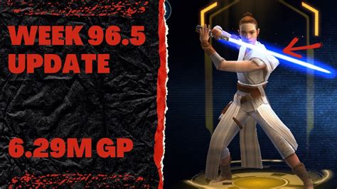 Week 96 1 2 Update Of The Darth Stix SWGOH Account YouTube