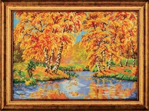 Набор для вышивания бисером Кроше В-241 Палитра осени | Beaded ...