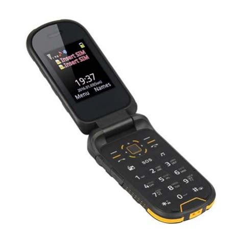 Купить UNIWA S969G Flip - телефон-раскладушка противоударный IP68