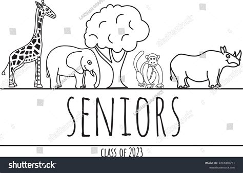 Senior Class 2023 Eps Vector Art Stock Vector (Royalty Free) 2218490231 ...