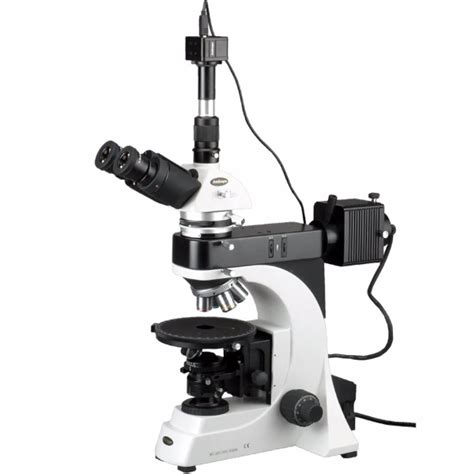 Epi Trinocular Niesko Czono Mikroskop Polaryzacyjny Amscope Dostarcza