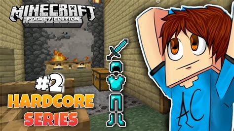 HOWT TO MAKE DIAMOND ARMOR MINECRAFT HARDCORE SURVIVAL SERIES