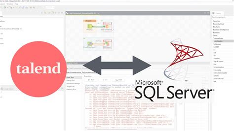 Talend Connect To Local Sql Server Youtube