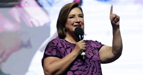 Xóchitl Gálvez Niega Cualquier Contacto Con Vox Con Ellos Ni A La