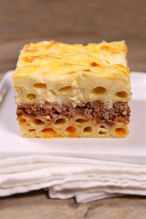 Pastitsio (Greek Lasagna) - Recipe Girl