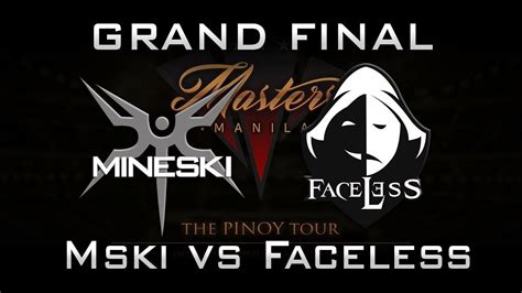 Mineski Vs Faceless Grand Final Manila Masters 2017 SEA Highlights Dota