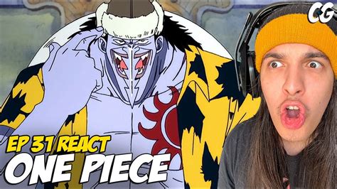 ARLONG CHEGOU O MELHOR VILÃO React One Piece EP 31 YouTube