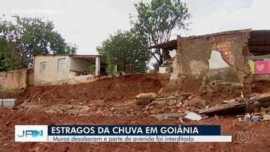 JA 2ª Edição Chuva forte causa estragos em vários pontos de Goiânia