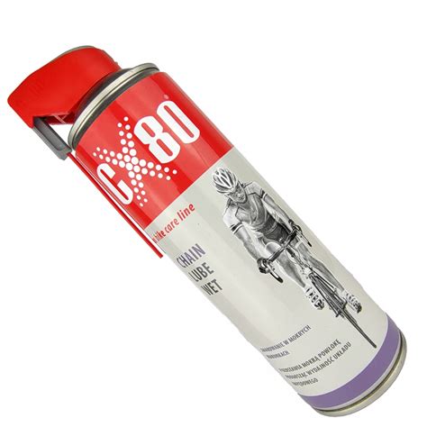 CX80 LUBE WET SMAR DO ROWERU WODOODPORNY DUO SPRAY 500ML 48326