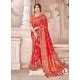 Buy Red Heavy Banarasi Silk Wedding Sari Wedding Sarees