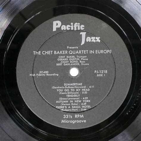 Yahoo Chet Baker Chet Baker In Europe A Jazz Tour O