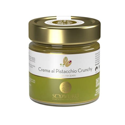 Crema Al Pistacchio Crunchy Gr Spalmabile Az Agr Scyavuru Sicilia