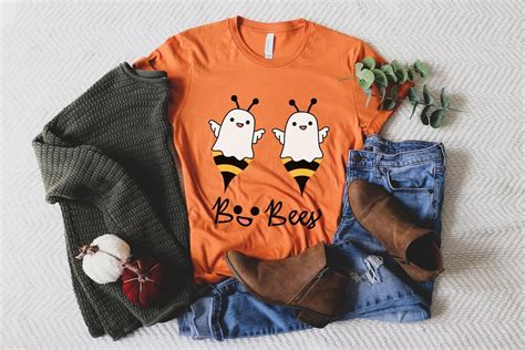 Boo Bees Halloween Shirt Fun Halloween Naughty Halloween Shirt