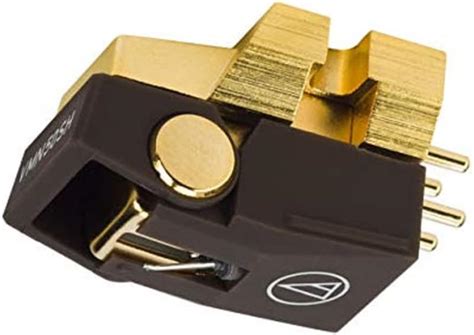 Audio Technica Vm Sh Dual Moving Magnet Phono Cartridge Gold Brown