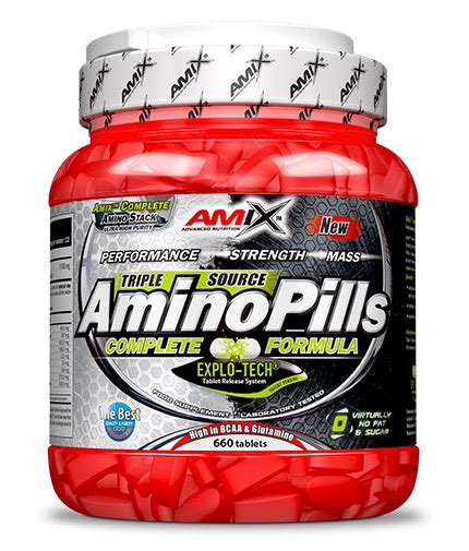 Amix Amino Pills Tablets Megaremedy