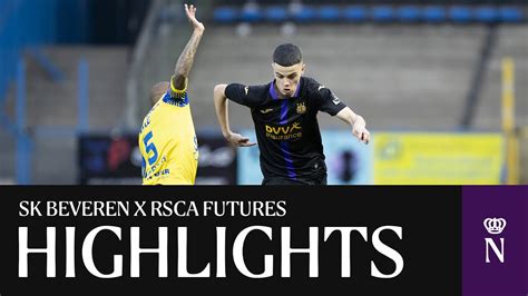 HIGHLIGHTS U23 SK Beveren RSCA Futures 2023 2024 YouTube