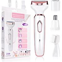 Brori Electric Lady Shaver Womens Razor Bikini Trimmer For Women Legs