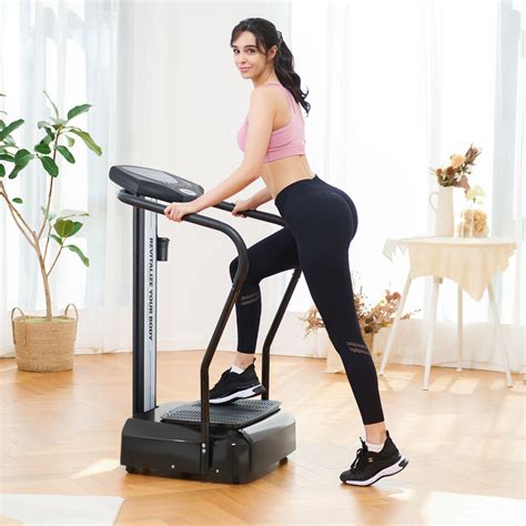 ZELUS Vibration Platform Machine Exercise Fitness Whole Body Massager