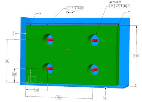 Datum Reference Frame Drf In Gdandt An Explanation With Figures