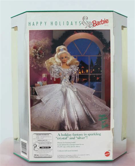 HAPPY HOLIDAYS 1992 Barbie Doll Special Edition 1429 Mattel NIB NRFB